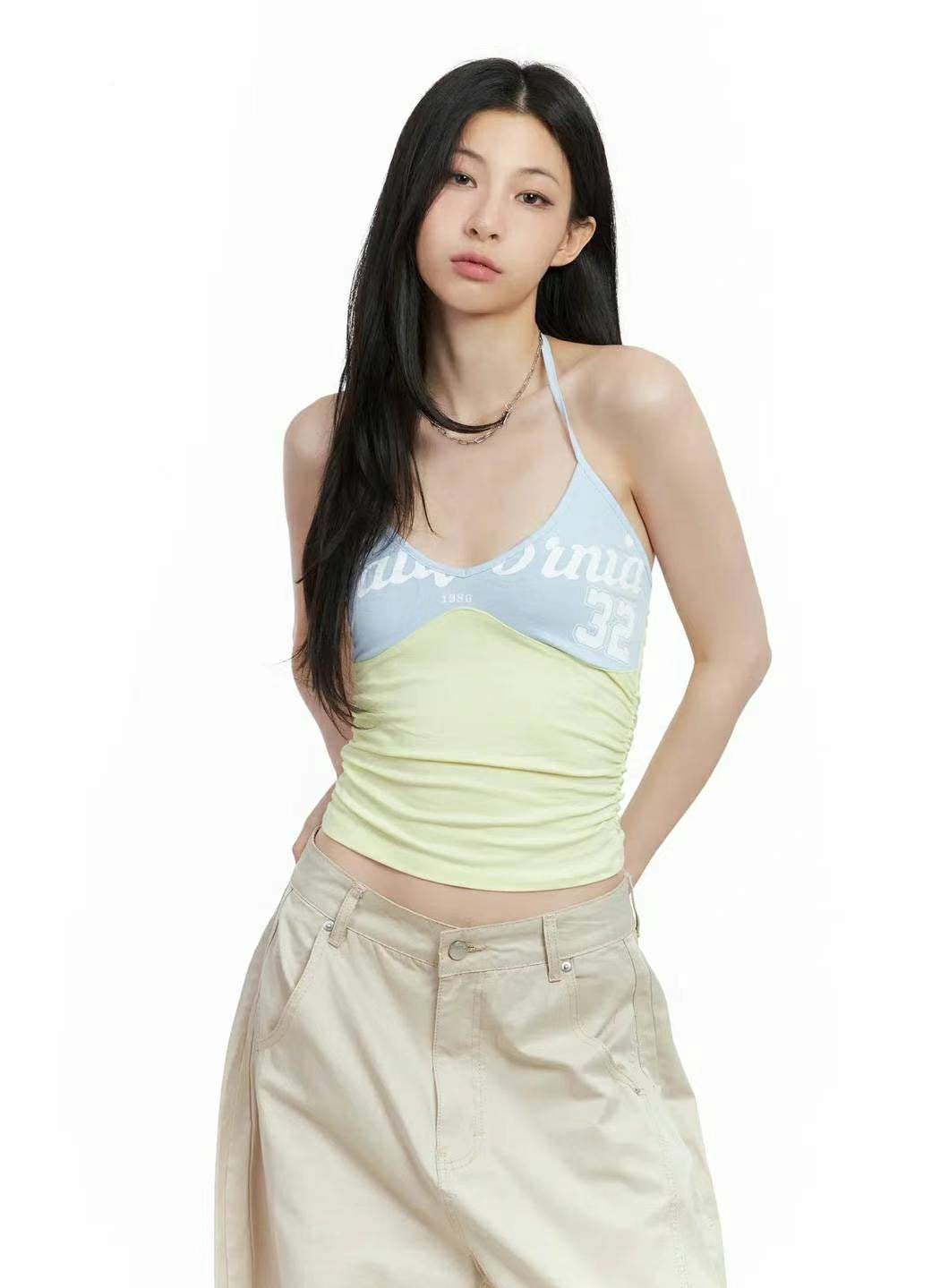 Cali Halter Crop Top