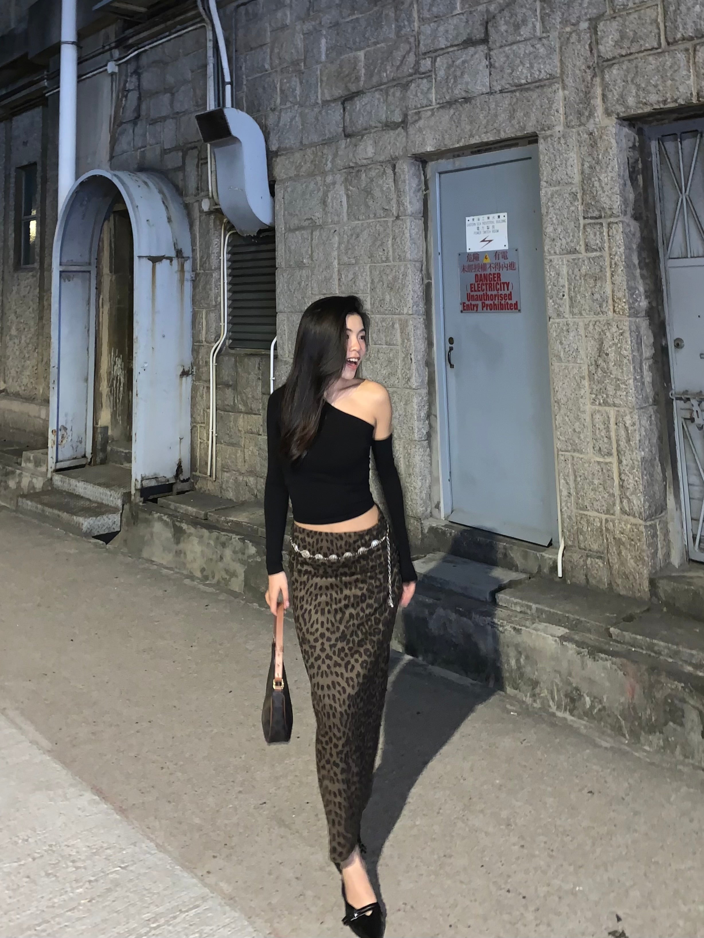 【大熱豹紋長裙！】Leopard Maxi Skirt