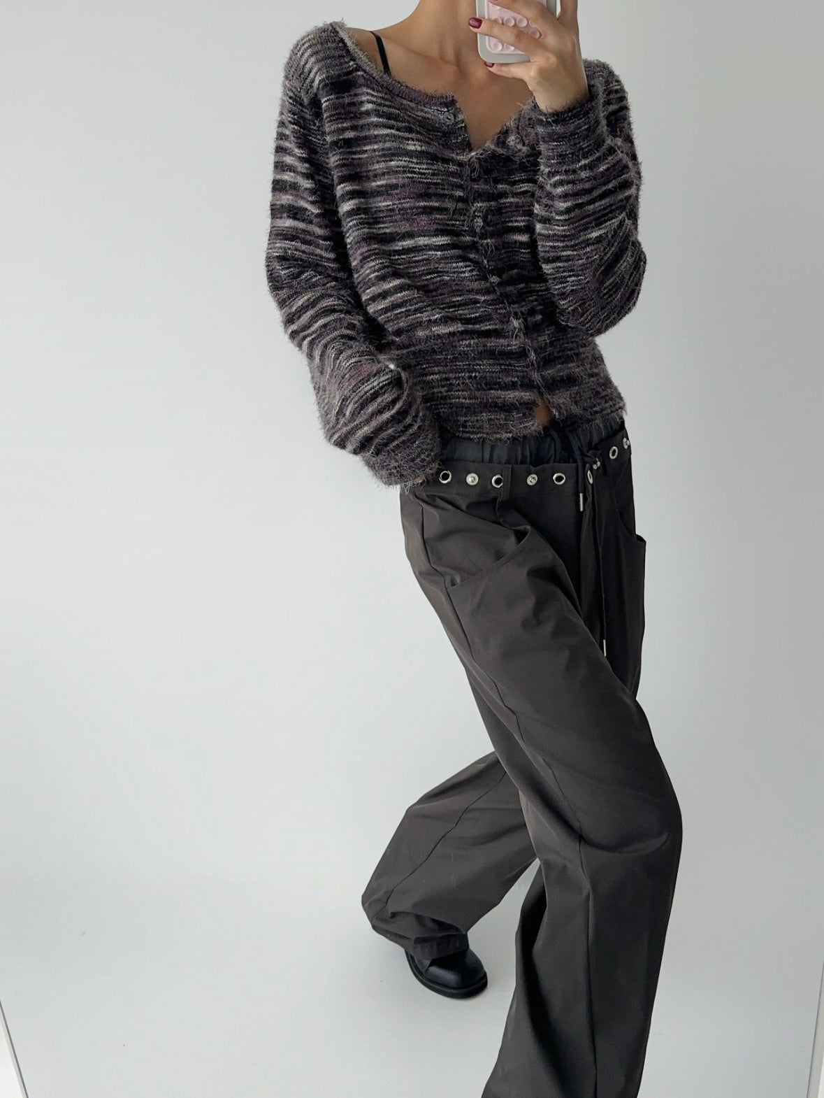 【海馬毛毛V領冷衫】Fluffy V Neck Cardigan