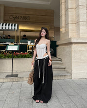 CABY lace wide leg pants