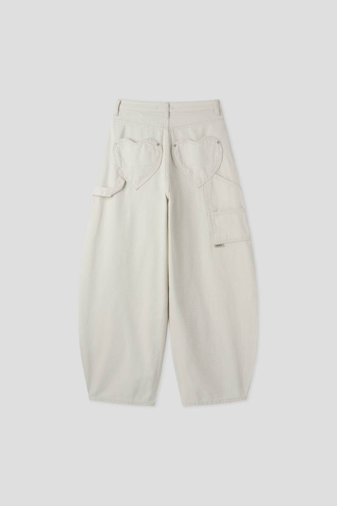 【大熱彎刀褲❤️‍🔥】Love Ring Barrel Jeans