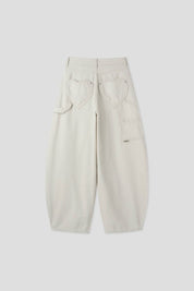 【大熱彎刀褲❤️‍🔥】Love Ring Barrel Jeans
