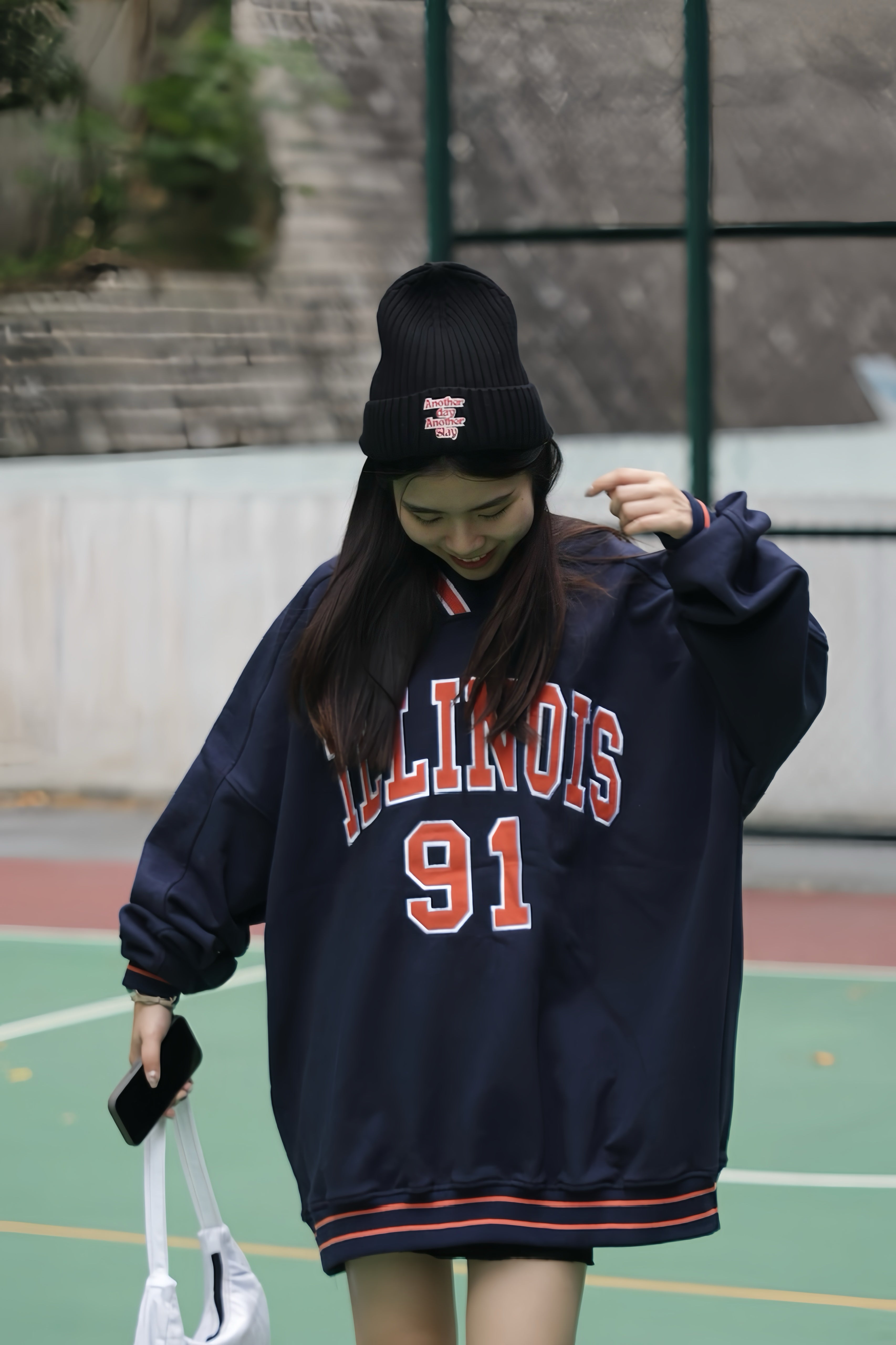 【校園風情侶款🧑‍🤝‍🧑】Old-school Letter Pullover