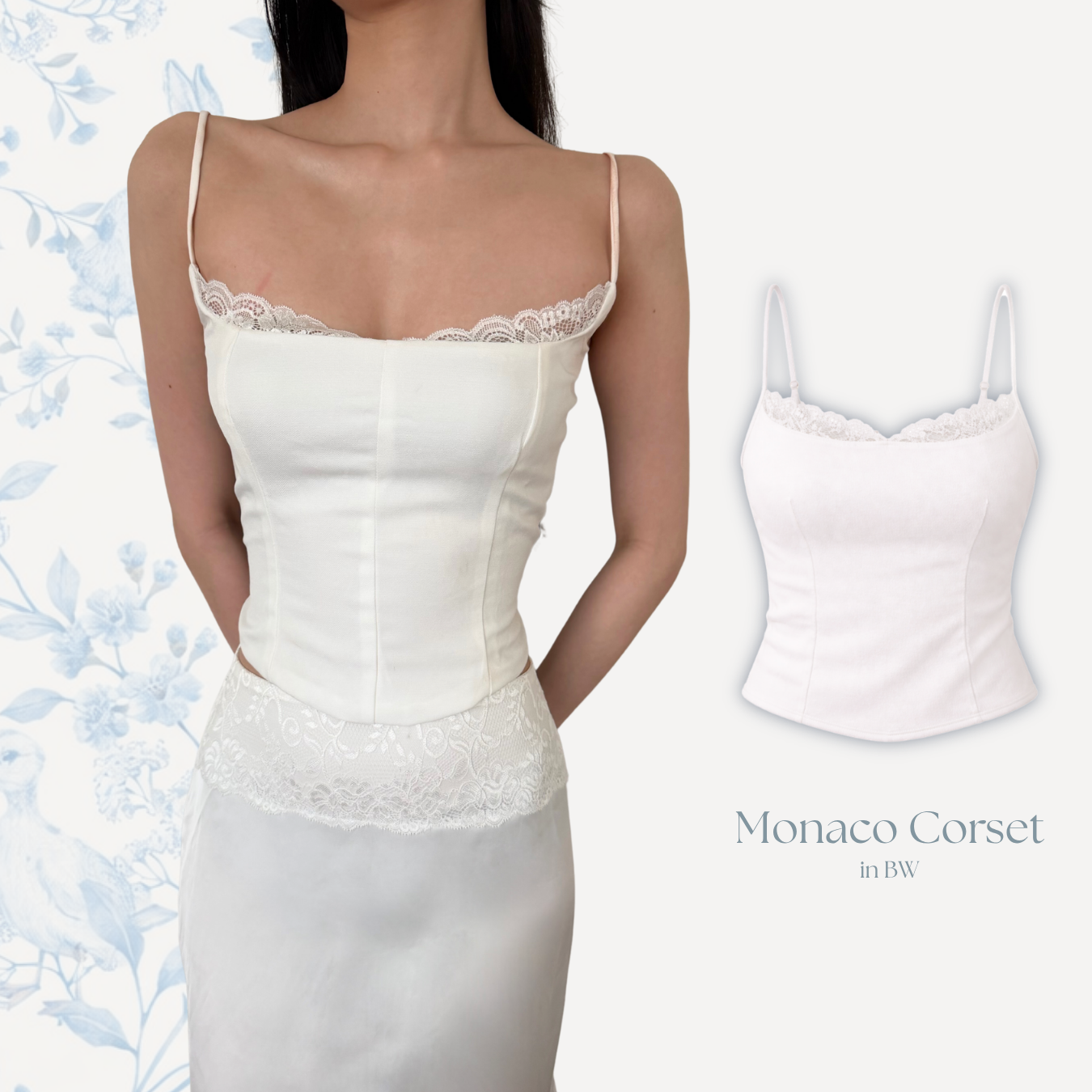 Monaco Corset Top - 6 colours