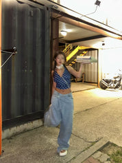 【波點Fans Assemble!!!】Dotty V Neck Crop Top