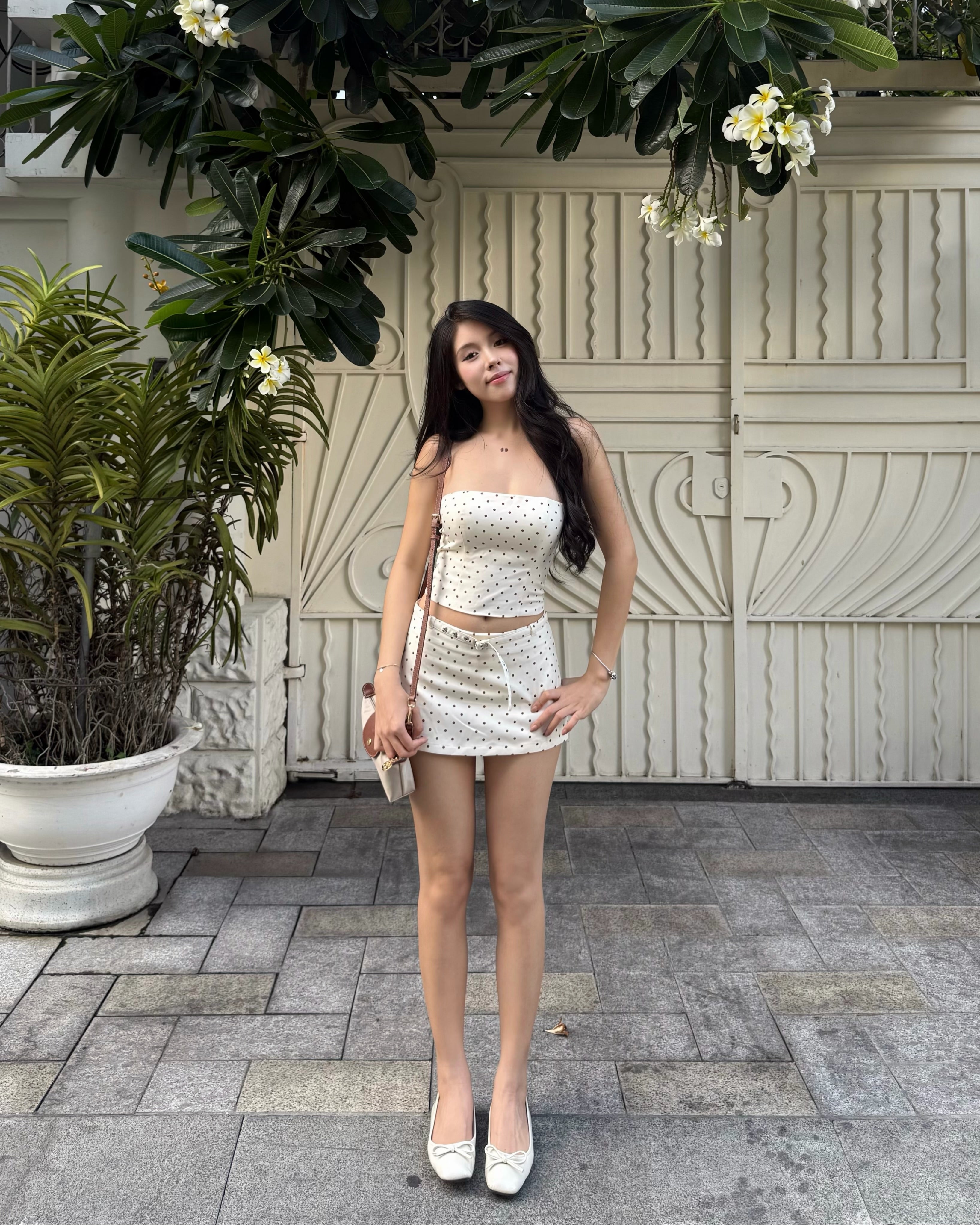 BYVEE Polka dot set