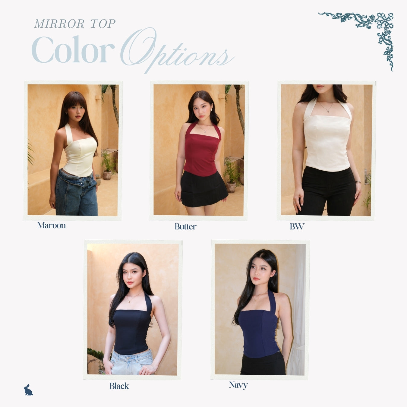 Mirror Top - 4 colours