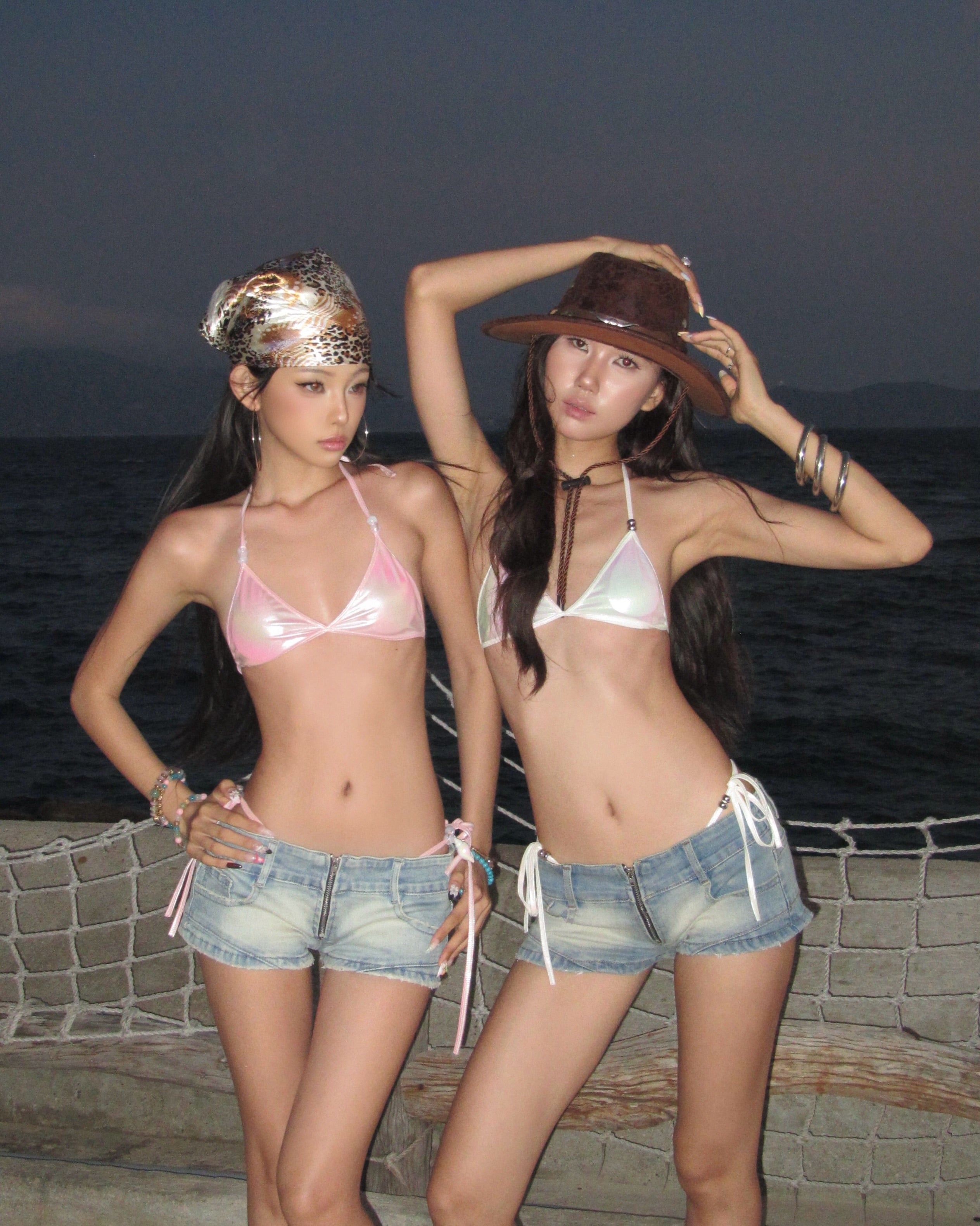 Hologram Bikini Set(with pads)