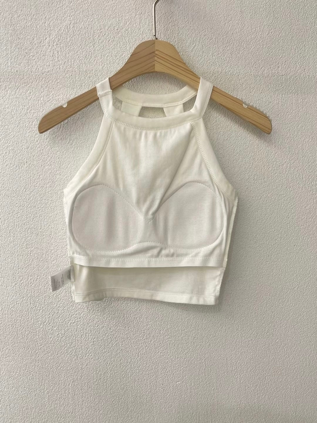 【✔️PAD｜特別露背設計】Tania Solid Backless Padded  top