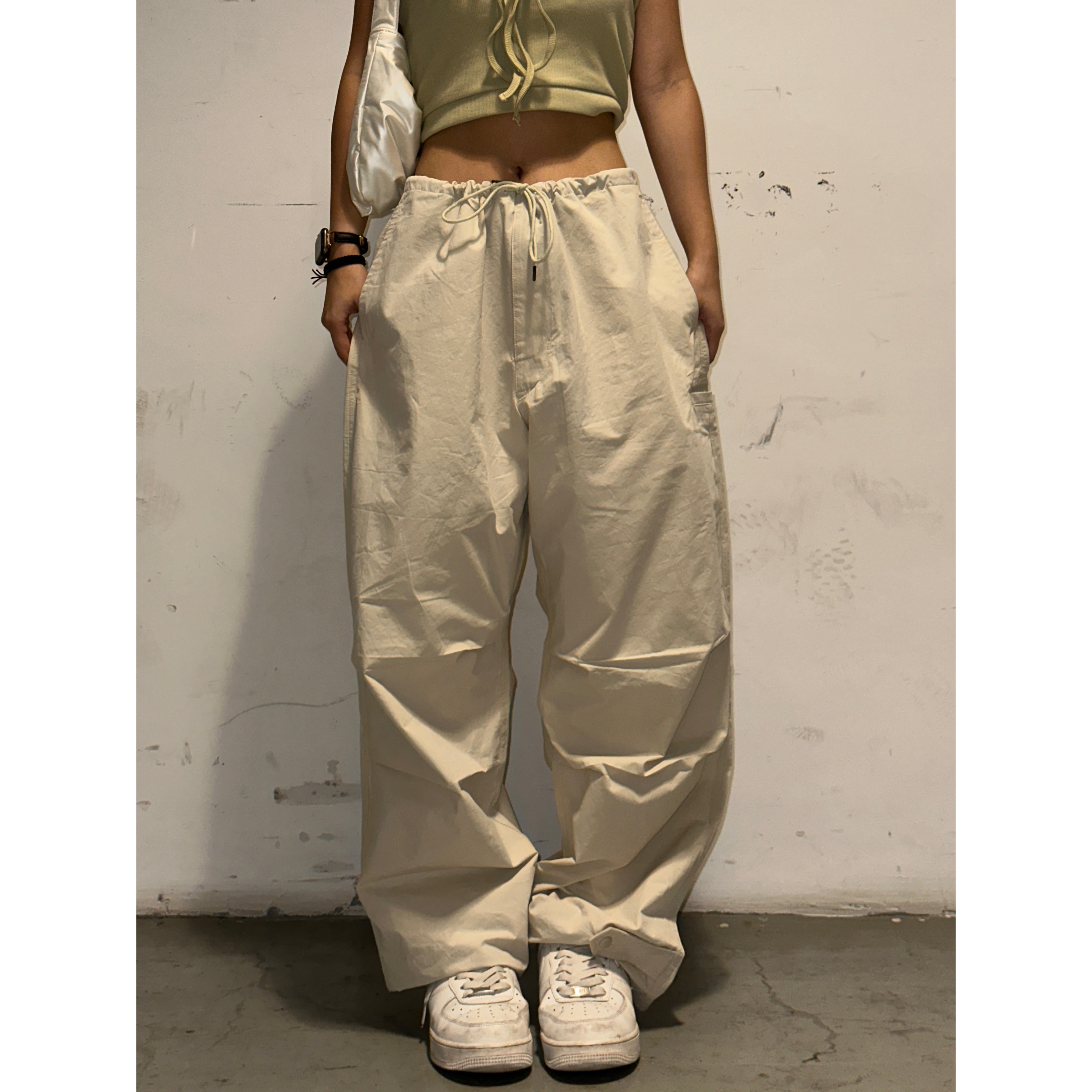 Ulla Solid Ballon Pants