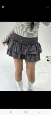 【小性感蛋糕短裙🎂】Kenia Ruffle Mini Skort