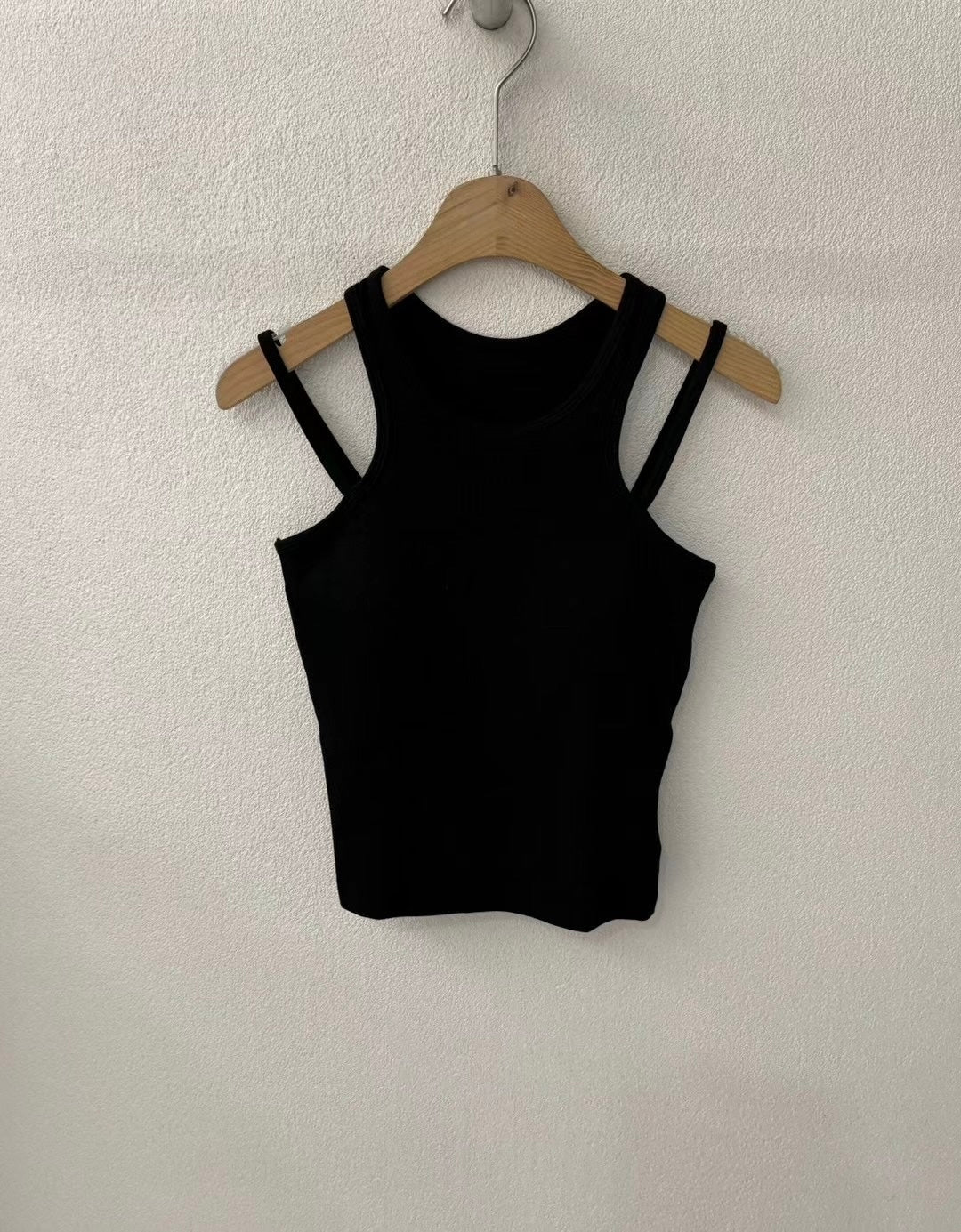 【✔️PAD｜雙肩帶設計】Double Strap Padded Tank Top
