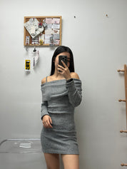 Remi Off Shoulder Long Sleeve Dress