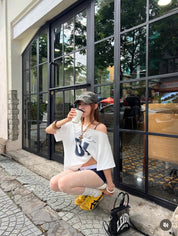 【🇻🇳越南連線】Born For The Sun Off Shoulder Top
