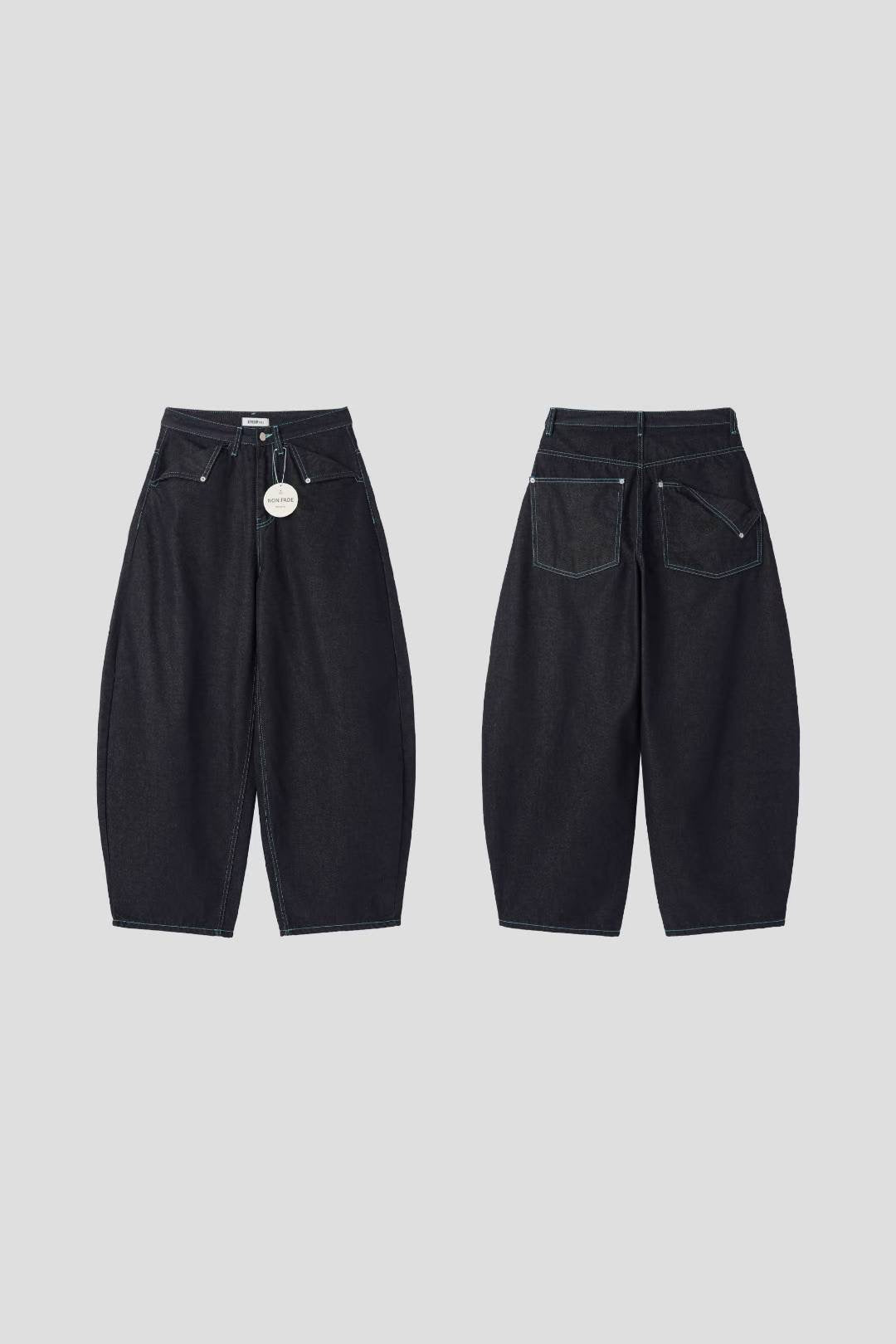 【大熱彎刀褲❤️‍🔥】Flip Pocket Barrel Jeans