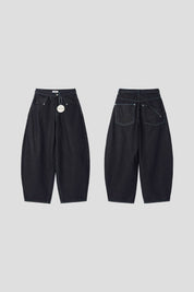 【大熱彎刀褲❤️‍🔥】Flip Pocket Barrel Jeans