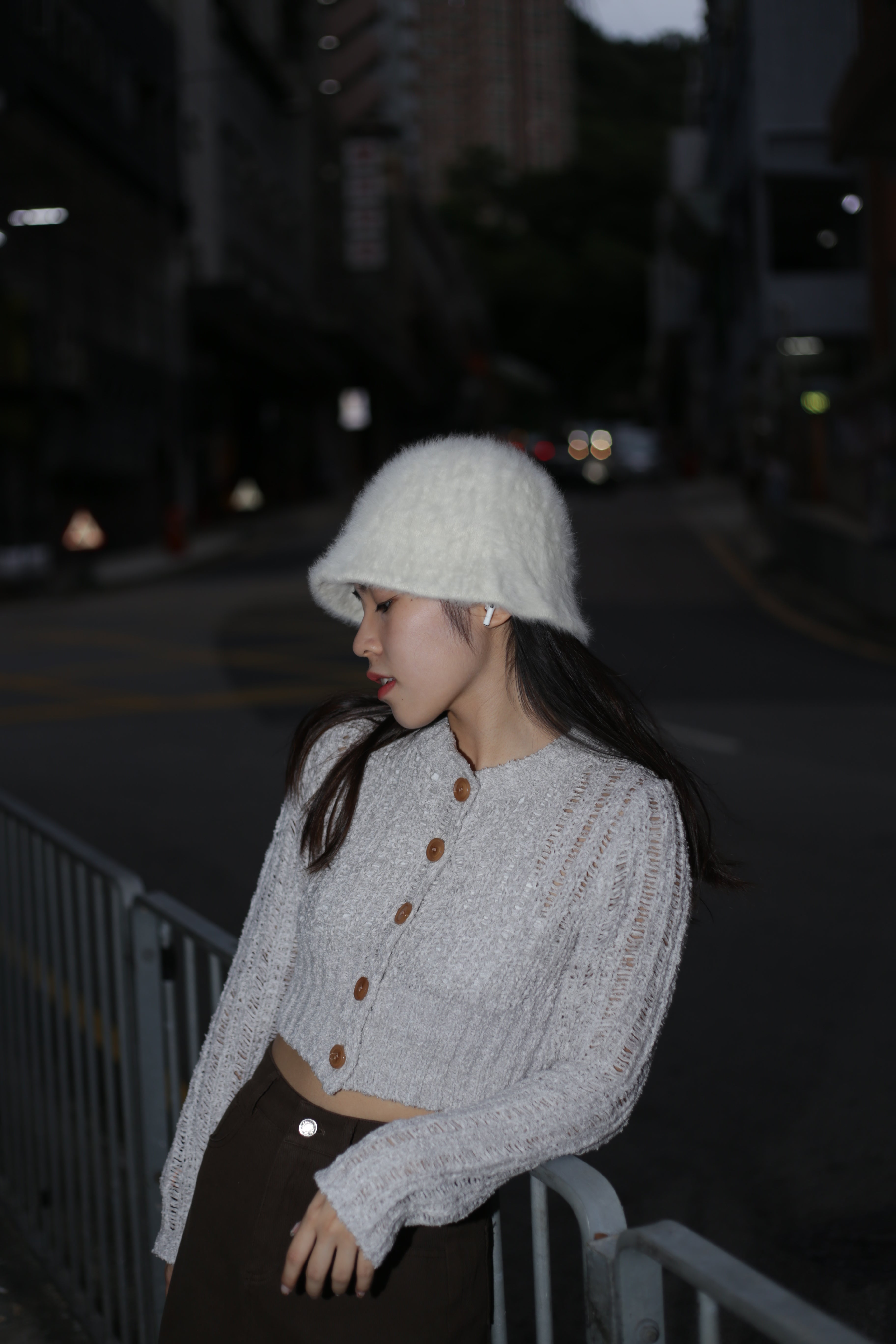 Lucia Crop knit Cardigan