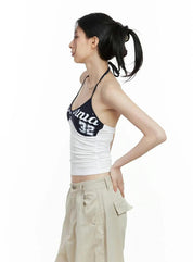 Cali Halter Crop Top