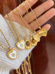 鈦鋼材質！Heart Charms Necklace