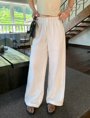 Straight Leg Linen Pants(100% Linen)