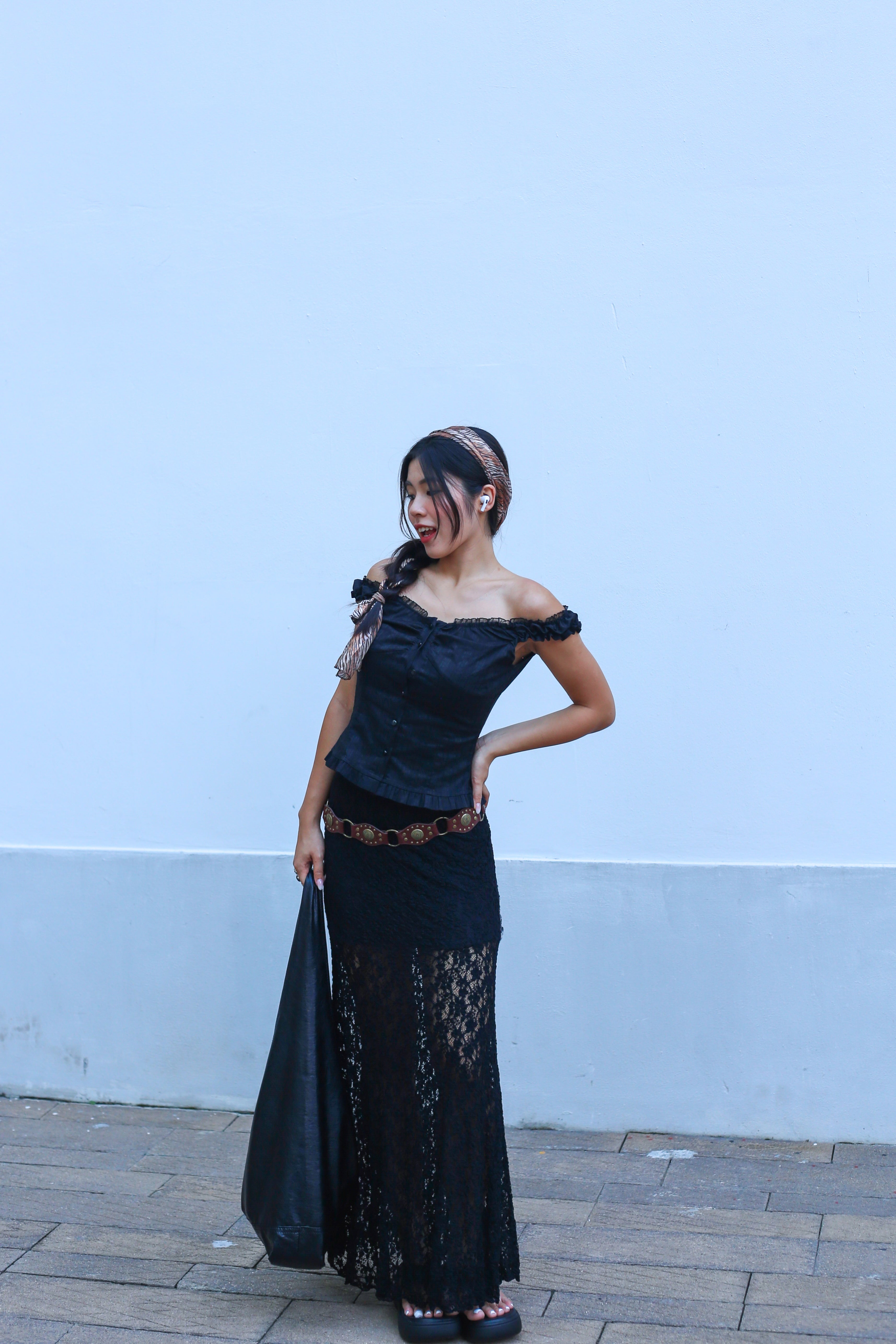 【法式復古!!氣質Lace魚尾裙】Lace Mermaid Maxi Dress