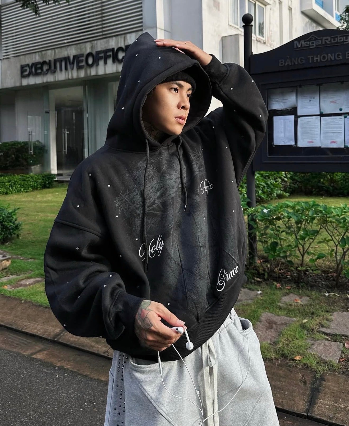 【🇻🇳越南連線】 Hoodie King美式短版衛衣