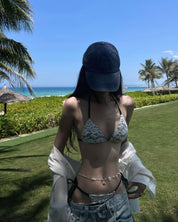 Lace Bikini Set(with pads)
