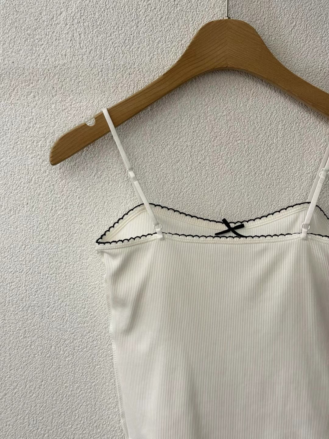 【✔️PAD｜小蝴蝶結設計】Lil Ribbon Solid Padded Bra Top