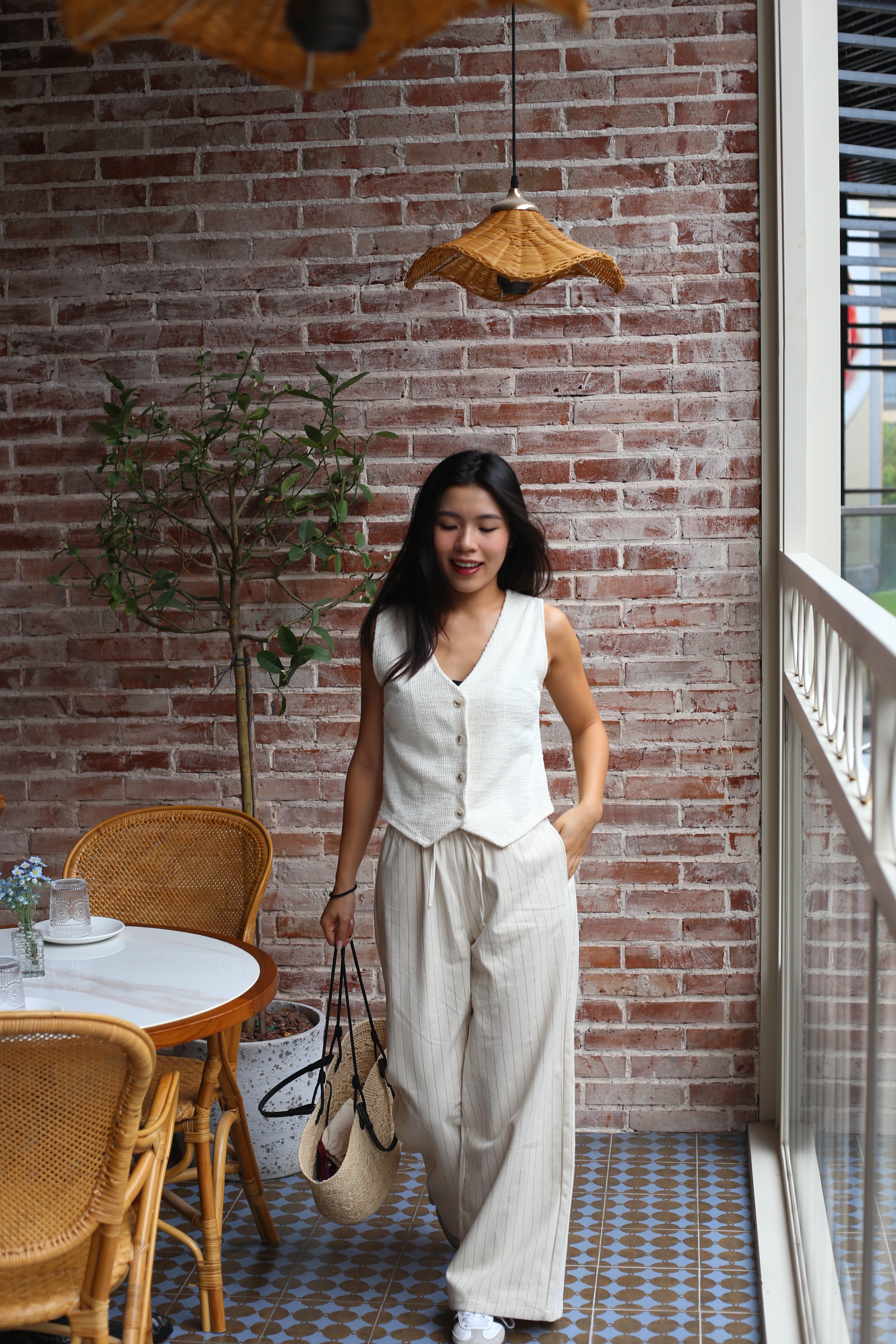 【Old Money知性感背心】Old Money Button Front Vest