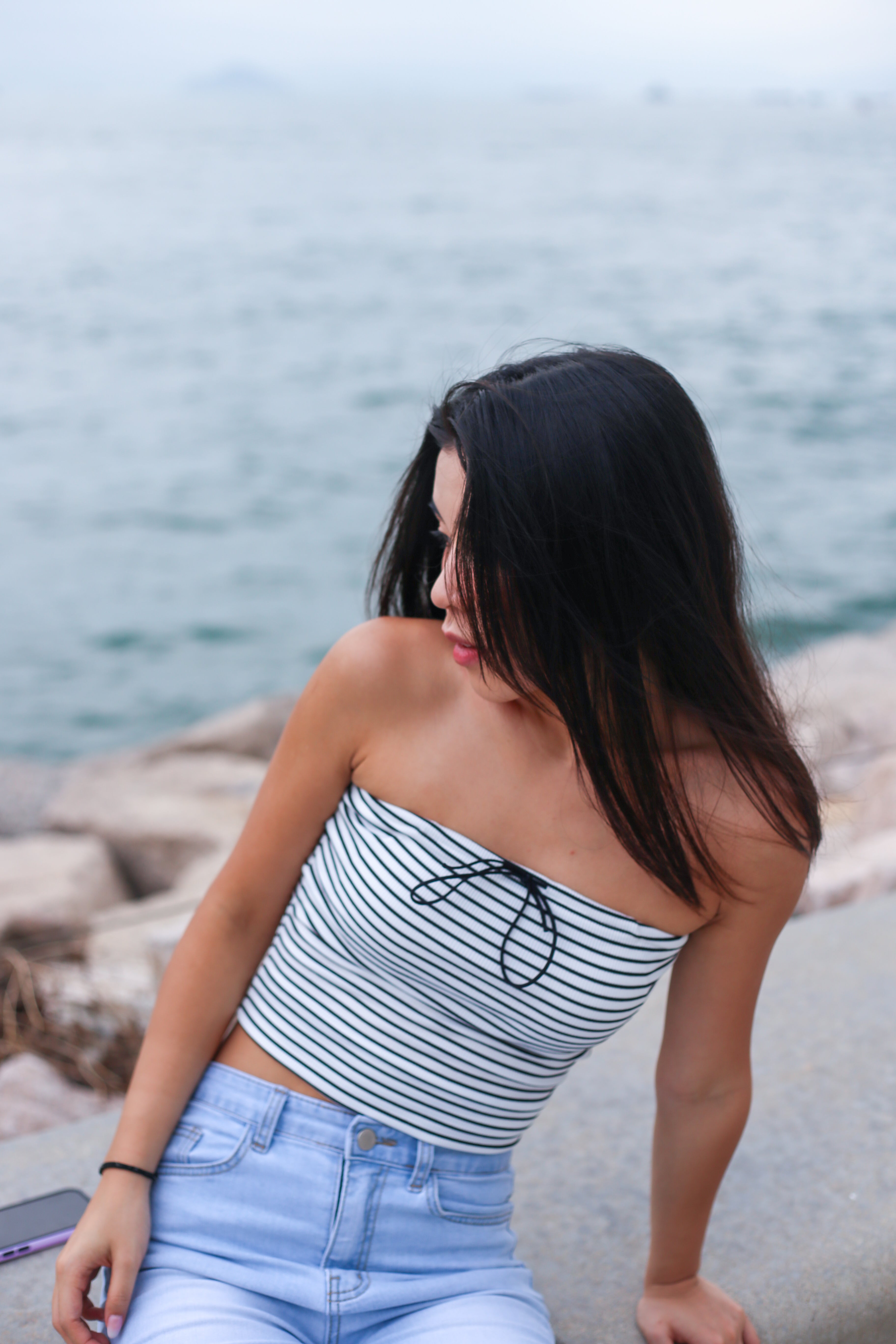 【✔️PAD｜高CP值之選】Striped Padded Tube Top