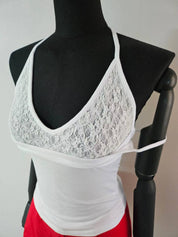 【假兩件laces背心🎶】Double Layered Lace Cami Top