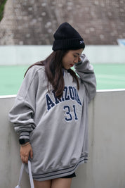 【校園風情侶款🧑‍🤝‍🧑】Old-school Letter Pullover