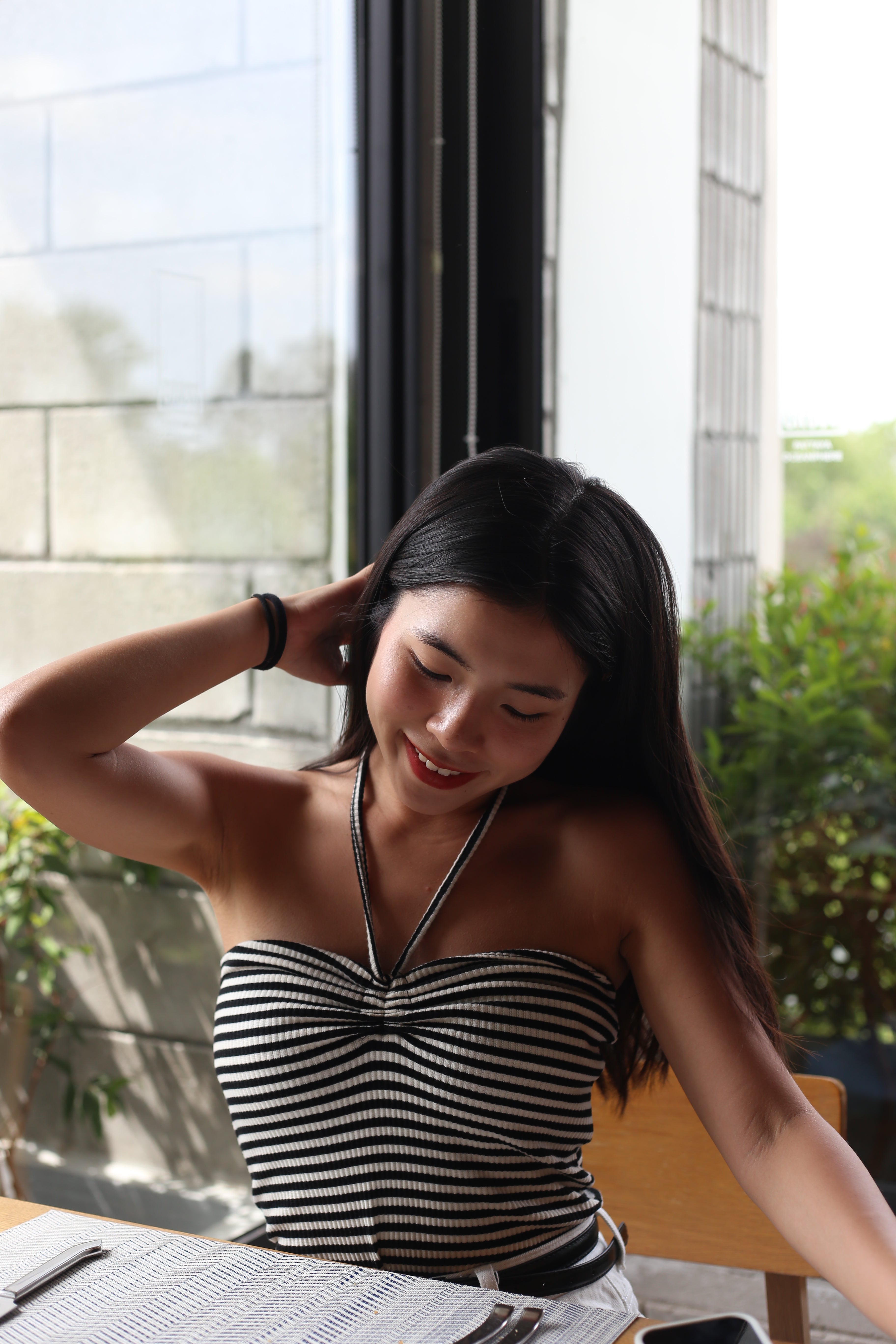 【一衣两穿~平價解鎖高級感】Striped 2 Way Tube Top
