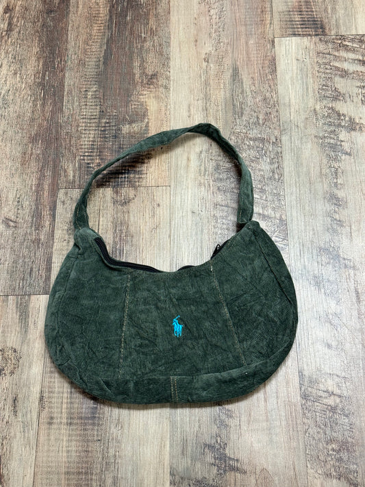 #T162 - Remade Green Polo Shoulder bag