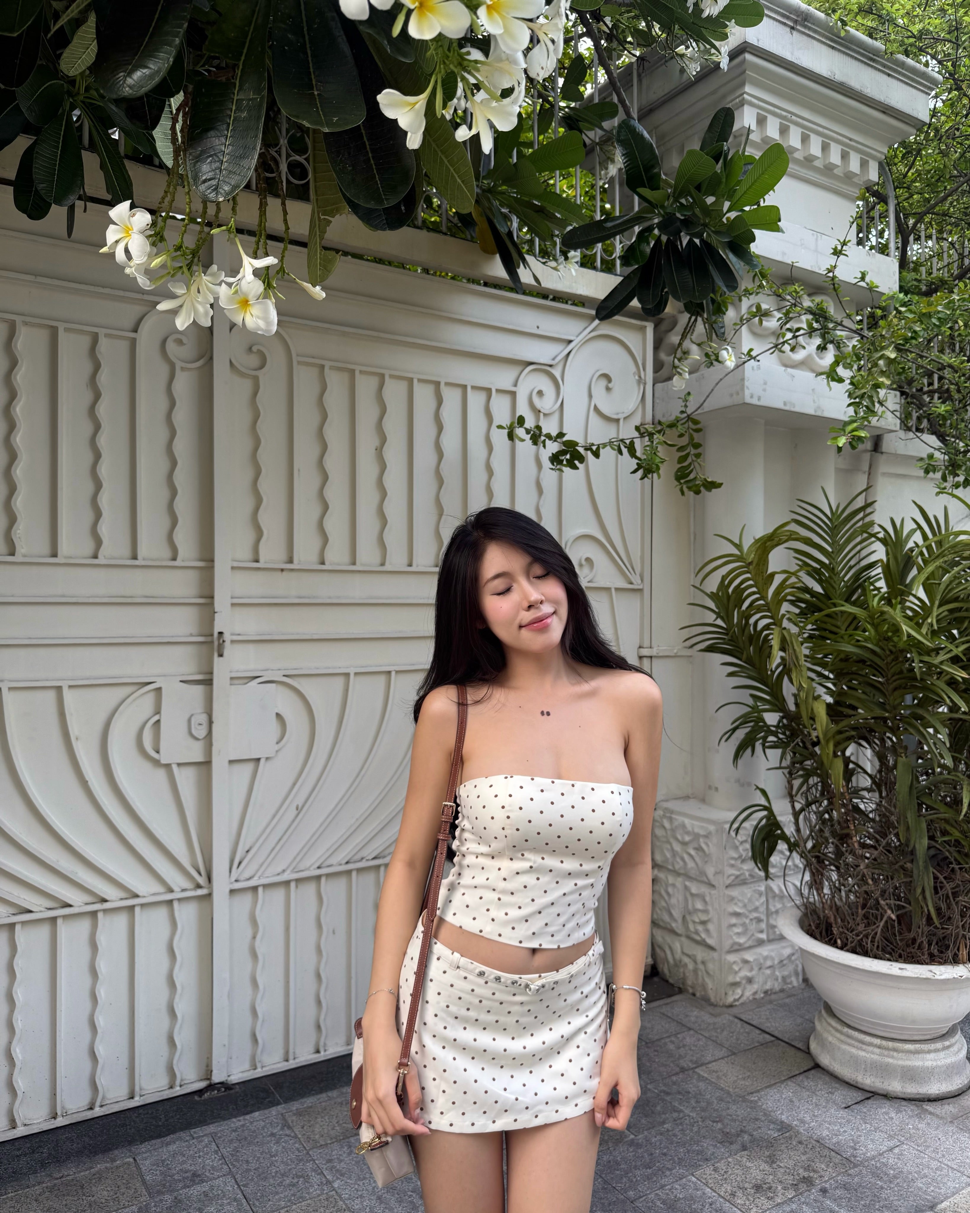 BYVEE Polka dot set