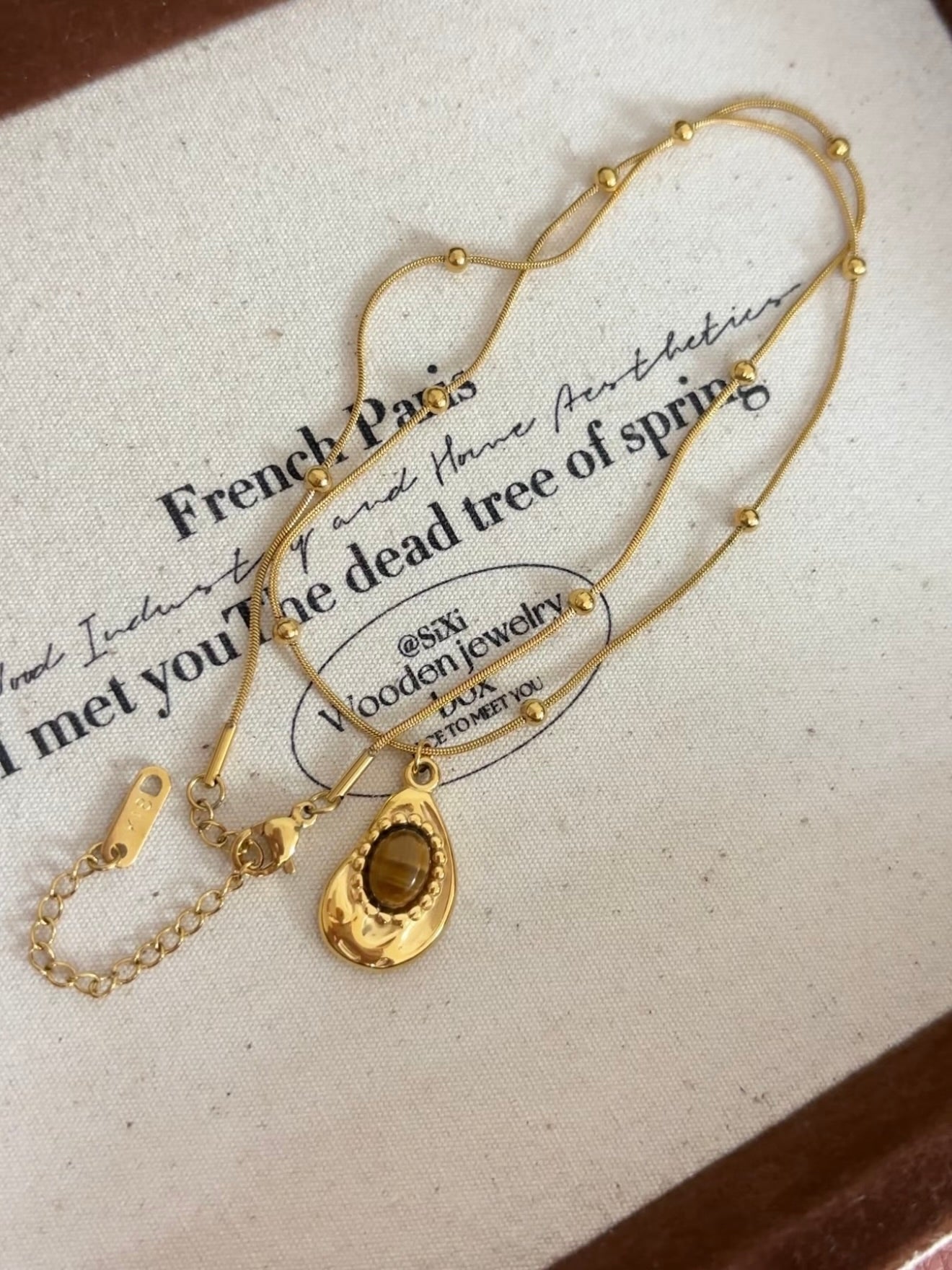 鈦鋼材質！Heart Charms Necklace