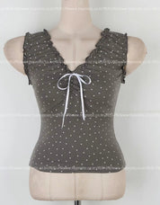 【星星露膊Top✨】Lil Ribbon Starry Off Shoulder Top
