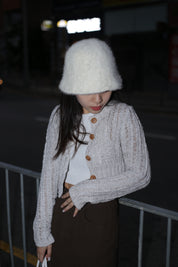 Lucia Crop knit Cardigan