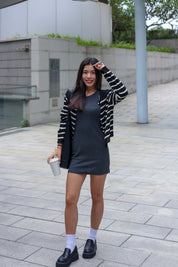 【Old Money氛圍感】Old Money Vibe Striped Cardigan