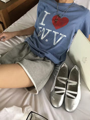【春夏必備！】I Love Wave T Shirt
