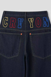 【大熱彎刀褲❤️‍🔥】Crayon Barrel Jeans