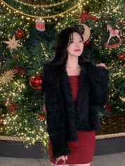 【節日感Party Dress🎊】2 Way Off Shoulder Dress