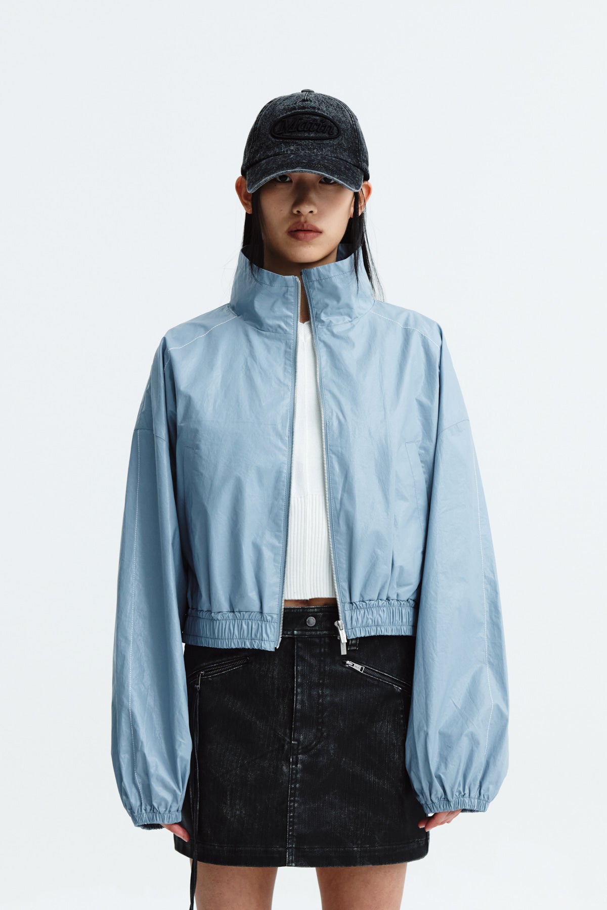 【🇰🇷韓國連線】MATIN KIM MATIN COATING CROP BLOUSON