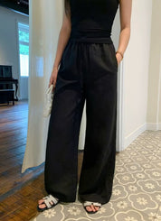 Straight Leg Linen Pants(100% Linen)