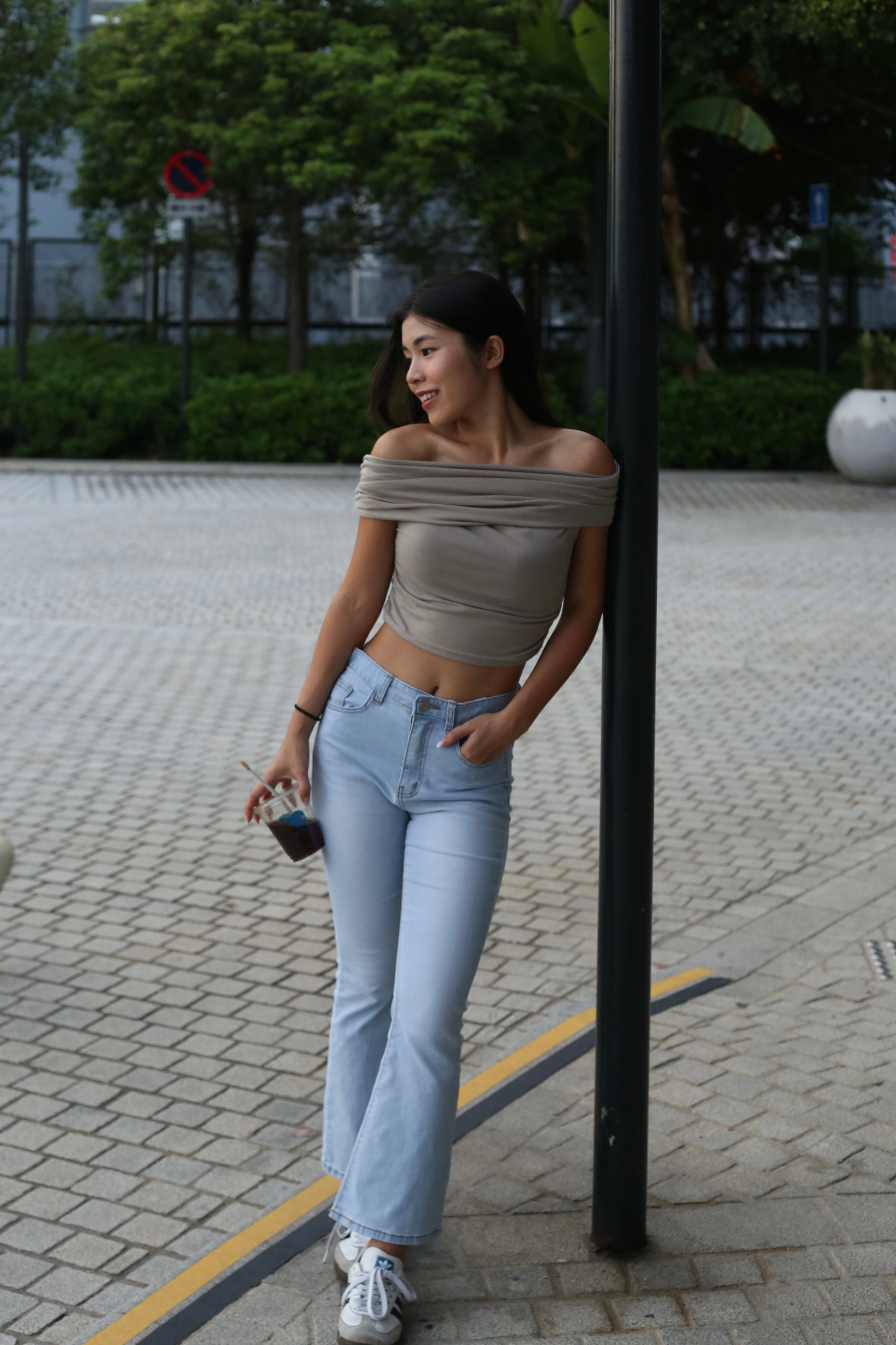 【小個子喇叭褲】Petit Light Blue Flare Jeans
