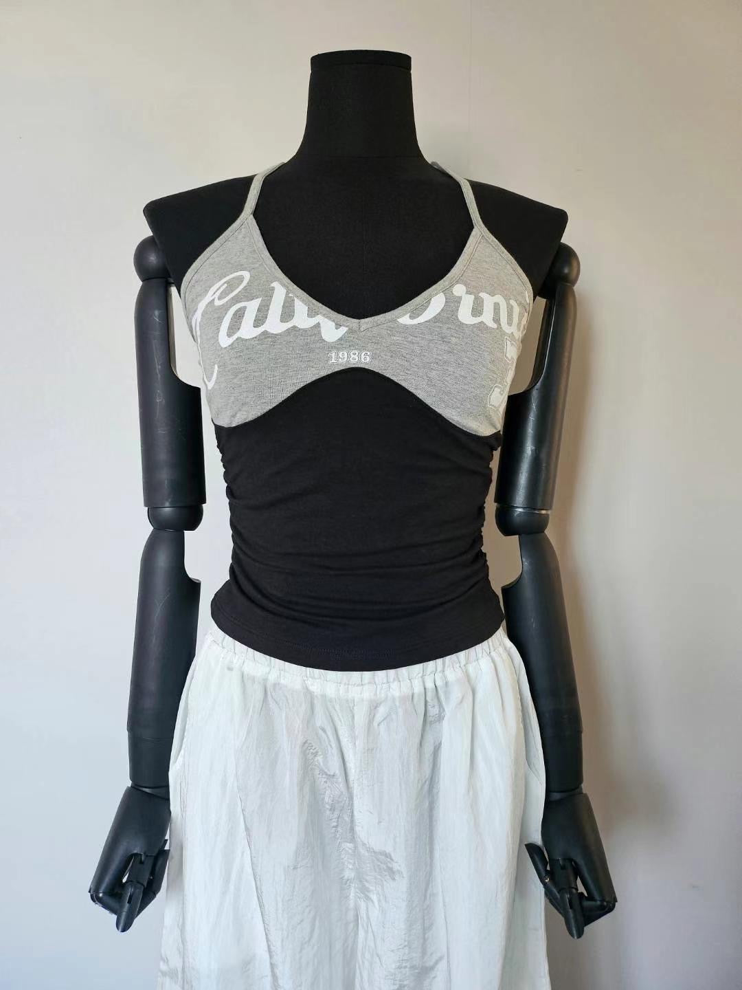 Cali Halter Crop Top