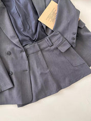 【可分開入手！】Oversized Pocket Solid Blazer Set