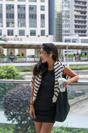 【Old Money氛圍感】Old Money Vibe Striped Cardigan