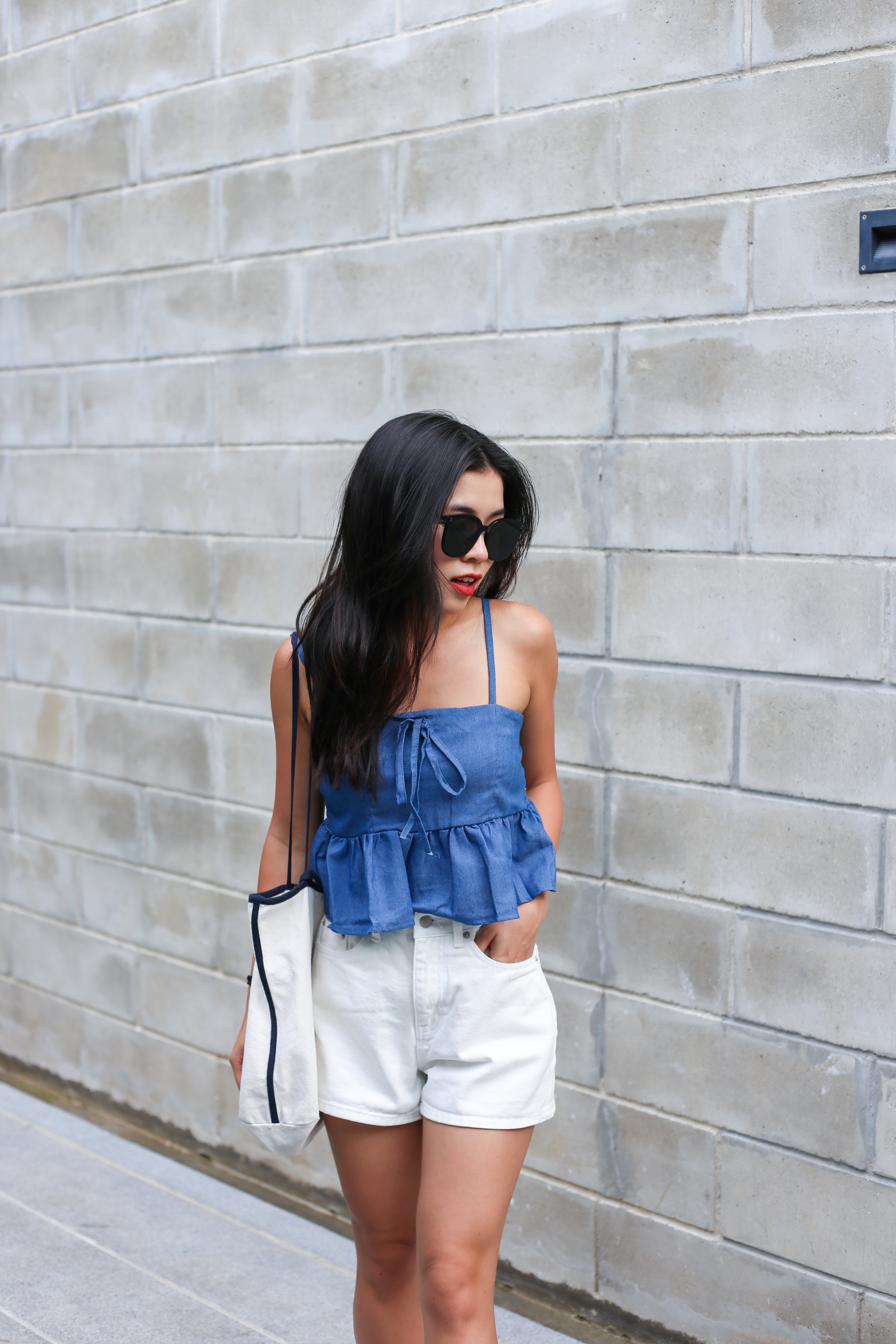 【經典百搭小白褲】Everyday White Denim Shorts