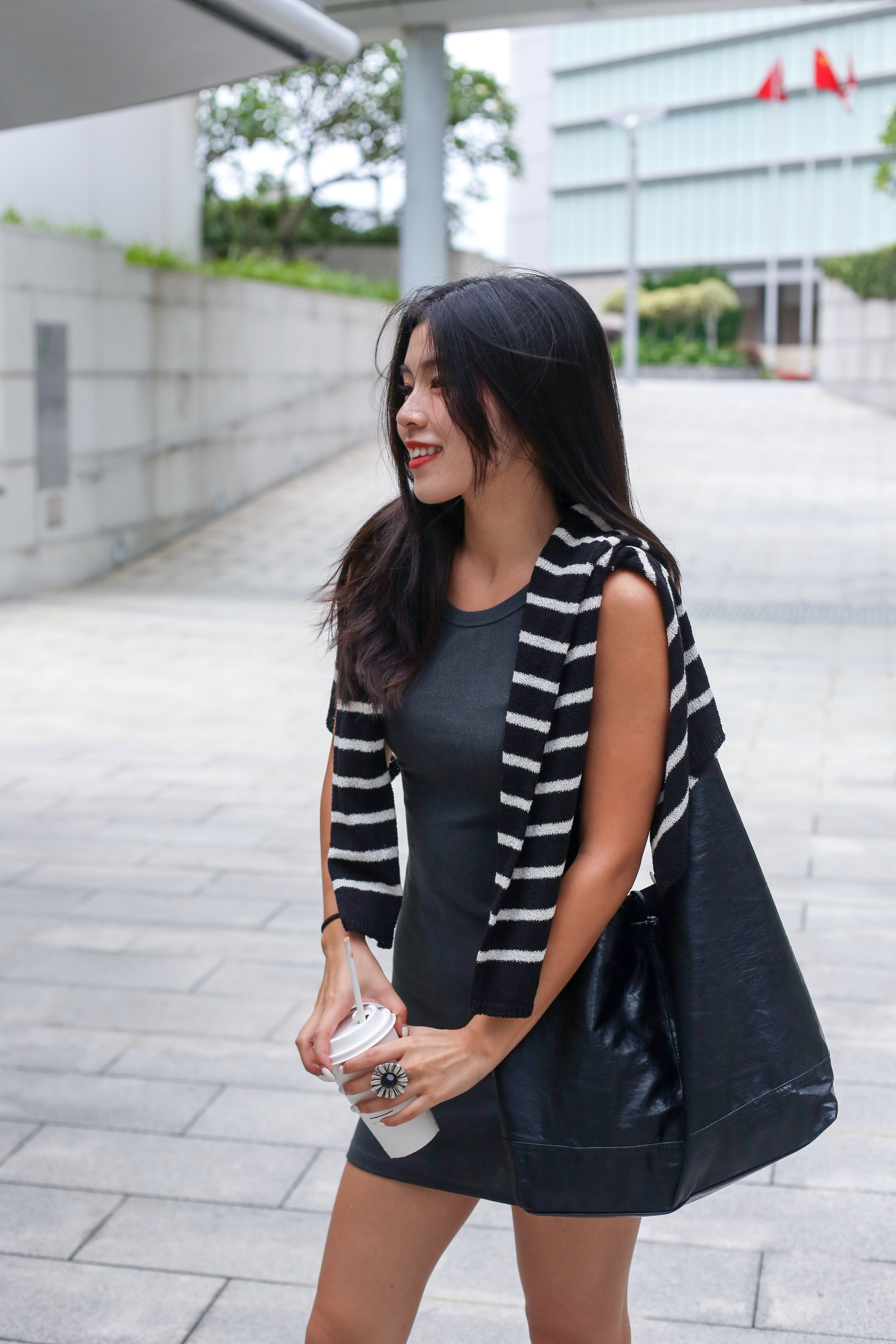 【歐美風連身短裙】Basic Solid Tank Mini Dress